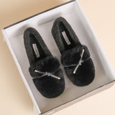 Women Minimalist Warm Furred Flat Casual Shoes Newgew Shoes