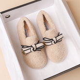 Women Soft Warm Fur Winter Flat Casual Shoes Newgew Shoes