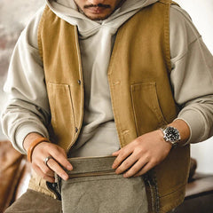 Canvas Workwear Vest Newgew