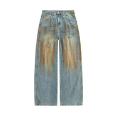 Copper Dust Baggy Denim Jeans Newgew