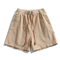 Corduroy Casual Shorts Newgew