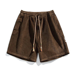 Corduroy Casual Shorts Newgew