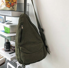 Crossbody Canvas Sling Bag Newgew