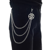 Gothic Pentagram Belt Chain Newgew
