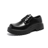 Lace-up Chunky Sole Derby Shoes Newgew