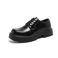 Lace-up Chunky Sole Derby Shoes Newgew