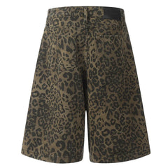 Leopard Print Jorts Newgew