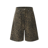 Leopard Print Jorts Newgew