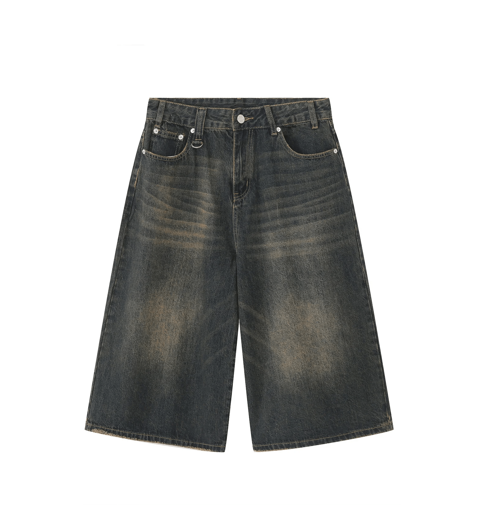 Long Length Baggy Vintage Wash Jorts Newgew