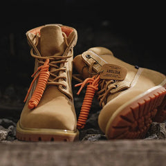 MADEN Tan Worker Boots Newgew