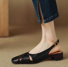 Rosa Vintage - Sansales à bride cheville