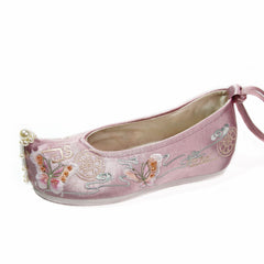 Women's Ancient Style Height Increasing Insole Canvas Shoes Newgew