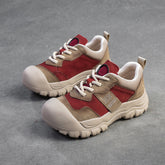 Women Color Matching Retro Casual Shoes Newgew Shoes