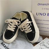 Spring White Female Breathable Preppy Style Canvas Shoes Newgew