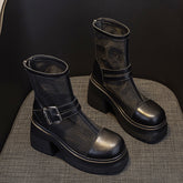 Thin Breathable Thick Sole Women's Boots Newgew