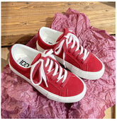 Durable Women's Design Board Retro Versatile Canvas Shoes Newgew