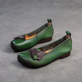 Women Casual Soft Leather Flats Shoes Newgew Shoes