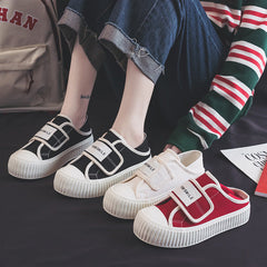 Korean Style Magic Stick Female Canvas Shoes Newgew