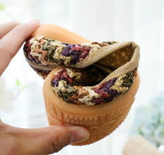 Women's Soft Bottom Beach Woven Cloth Summer Ethnic Canvas Shoes Newgew