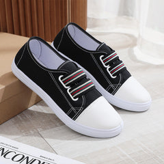 Women's Preppy Style Fashionable Versatile Old Canvas Shoes Newgew