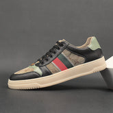 Men Fashion Patchwork Stylish Flat Casual Sneakers Newgew Shoes