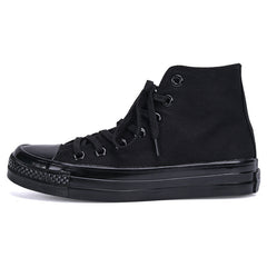 Comfortable Women's Twilight Carbon Black Canvas Shoes Newgew