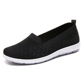 Women's Cloth Breathable Flat Soft Bottom Canvas Shoes Newgew