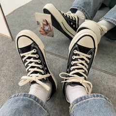 Glamorous For Male And Female Korean Canvas Shoes Newgew
