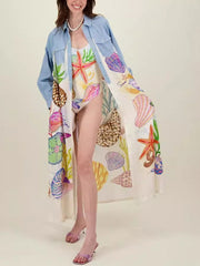 Personalized Graffiti Casual Midi Dress Newgew Dresses