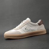 Men Soft Leather Fashion Flat Casual Shoes Newgew Shoes