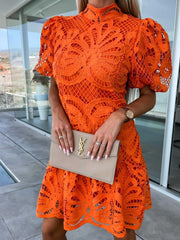 Lace Hollow Out Dress Newgew Dresses