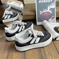 Trendy Cool Innovative Women's Fashionable Niche Canvas Shoes Newgew