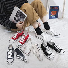 Classic Women's Korean Style Spring Couple Canvas Shoes Newgew