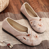 Women's Cloth For The Elderly And Canvas Shoes Newgew