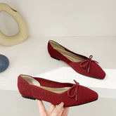 Moccasins Knitted Flat-Soled Shallow-Mouth Flying Shoes NewGew