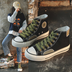 Creative Beautiful Women's Spring Beggar Female Canvas Shoes Newgew