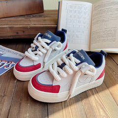 Women's Sense European Version With Two Pairs Canvas Shoes Newgew