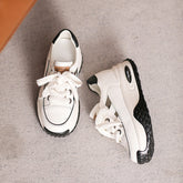 Women Fashion Hollow Leather Platform Sandals Newgew Shoes