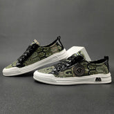 Men Fashion Breathable Canvas Flat Casual Shoes Newgew Shoes