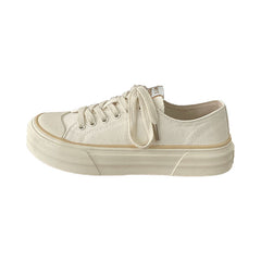 Cute Summer Round Toe Board Easy Canvas Shoes Newgew