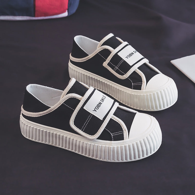 Korean Style Magic Stick Female Canvas Shoes Newgew