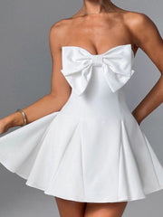 Bow-Tie Sweetheart Dress Newgew Dresses