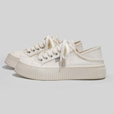 Cool Durable Classic Women's Thick-soled Two-step Canvas Shoes Newgew