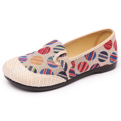 Women's Distribution Ethnic Style Old Beijing Cloth Woven Canvas Shoes Newgew
