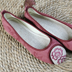 Women's Head Leisure Flat Breathable Green Cloth Canvas Shoes Newgew