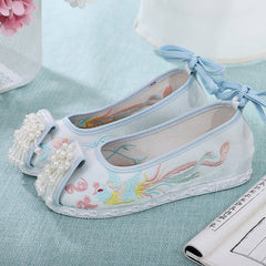 Height Increasing Insole Han Chinese Clothing Canvas Shoes Newgew