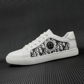 Men Fashion Textile Canvas Flat Casual Shoes Newgew Shoes