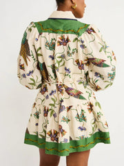 Belted Floral Dress Newgew Dresses