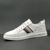 Men Fashion Leather Flat Slip-on Casual Shoes Newgew Shoes