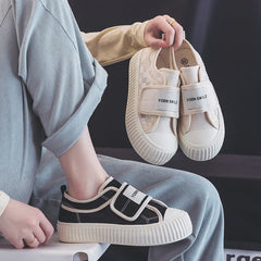 Style White Female Mesh Breathable Leisure Canvas Shoes Newgew